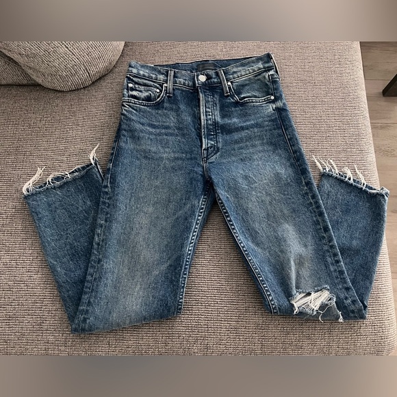 MOTHER Denim - MOTHER The Tomkat High Waist Ankle Jeans 26